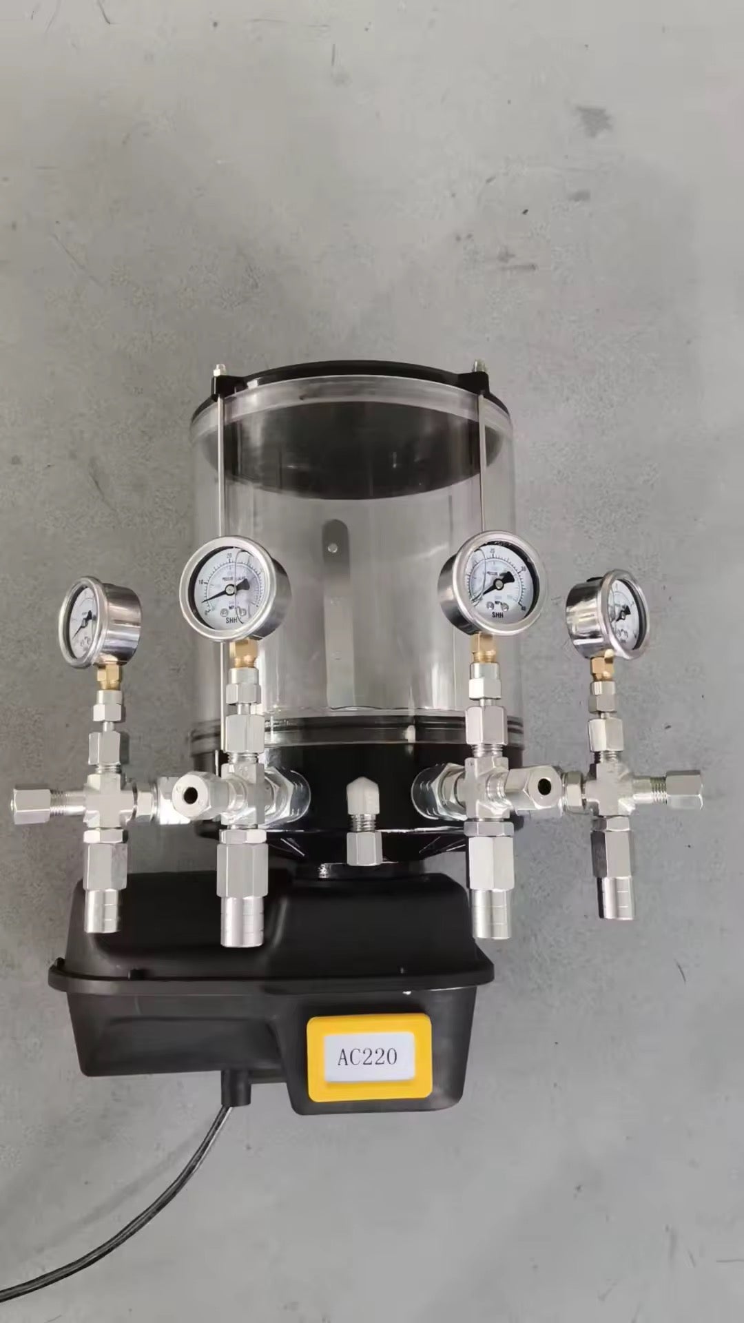 Automatic Grease System for Machine