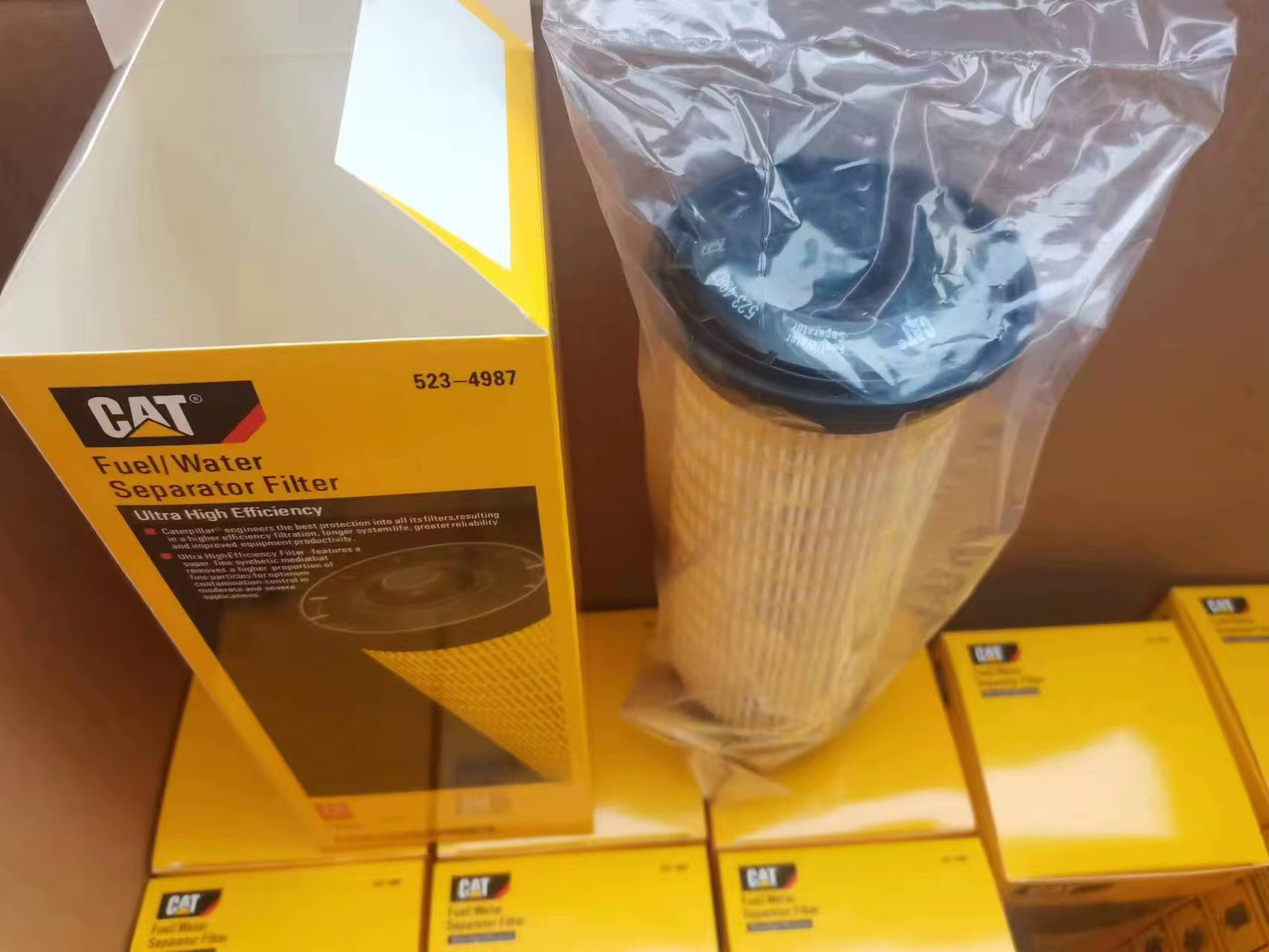 Water Separator PN: 523-4987, Genuine & Aftermarket we have all types of filters, contact us Now