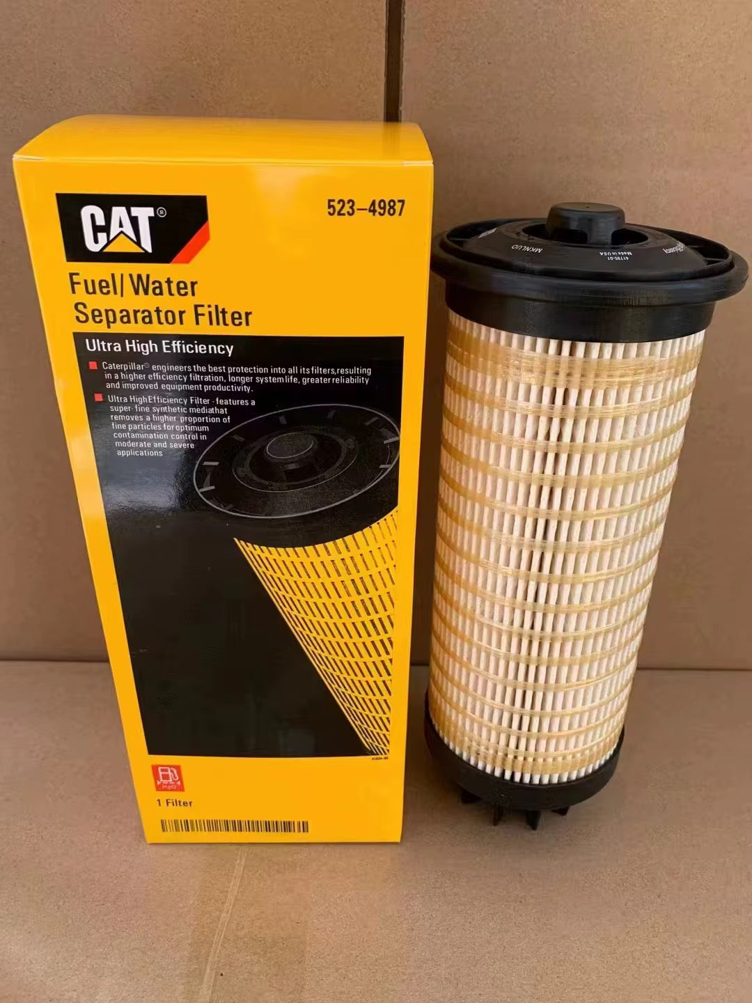 Water Separator PN: 523-4987, Genuine & Aftermarket we have all types of filters, contact us Now
