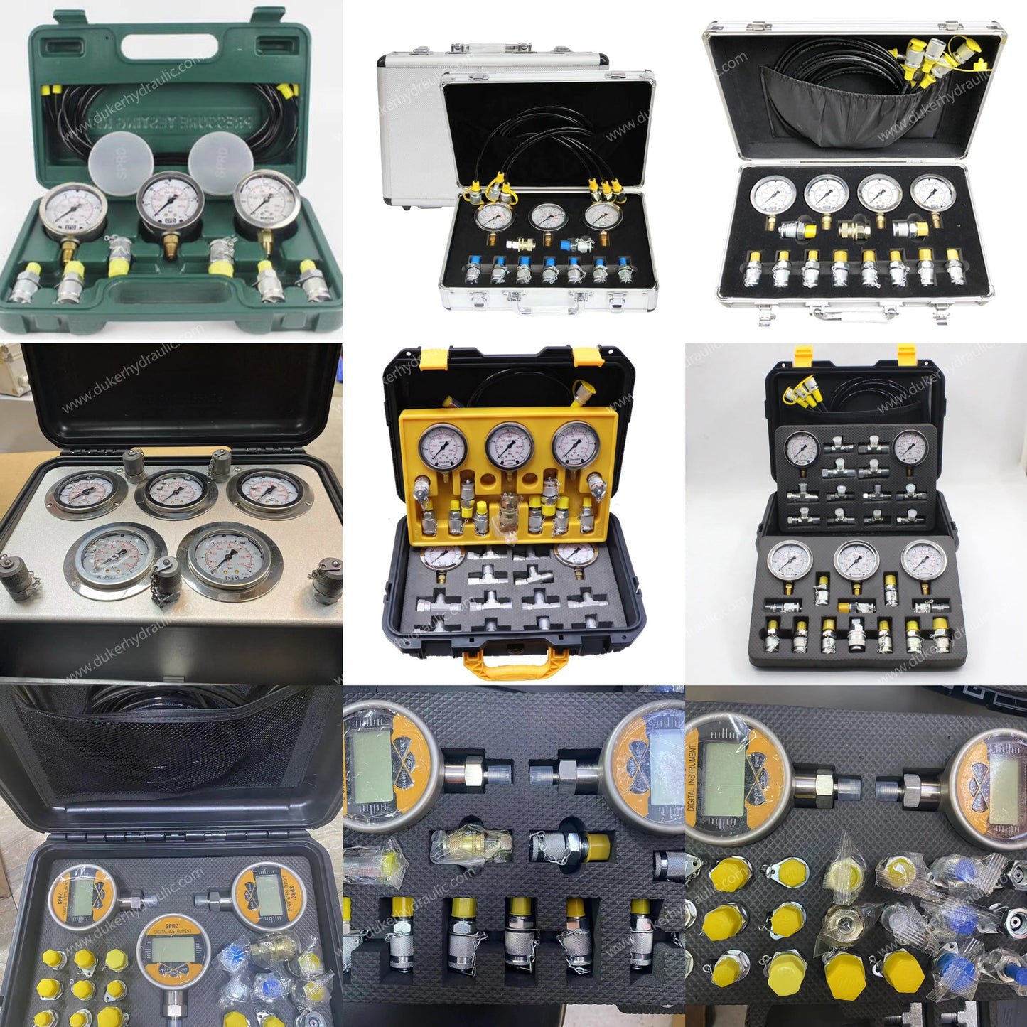Hydraulic test kit